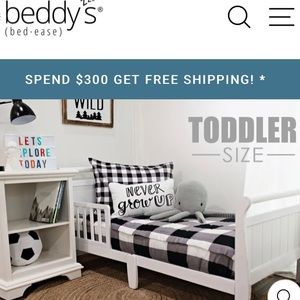 Beddy’s Checked Out Minky Toddler Bedding